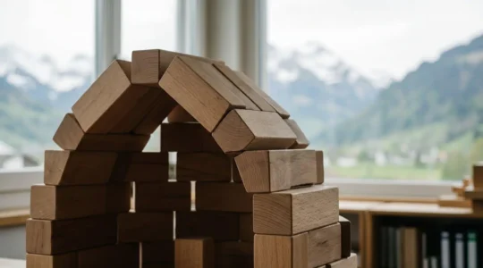 Travailleur independant en Suisse structurant sa protection sociale et ses assurances