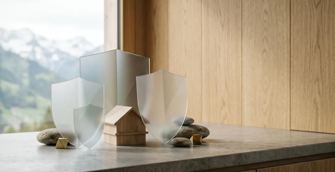 Concept de sécurité financière et protection hypothécaire dans un environnement immobilier suisse