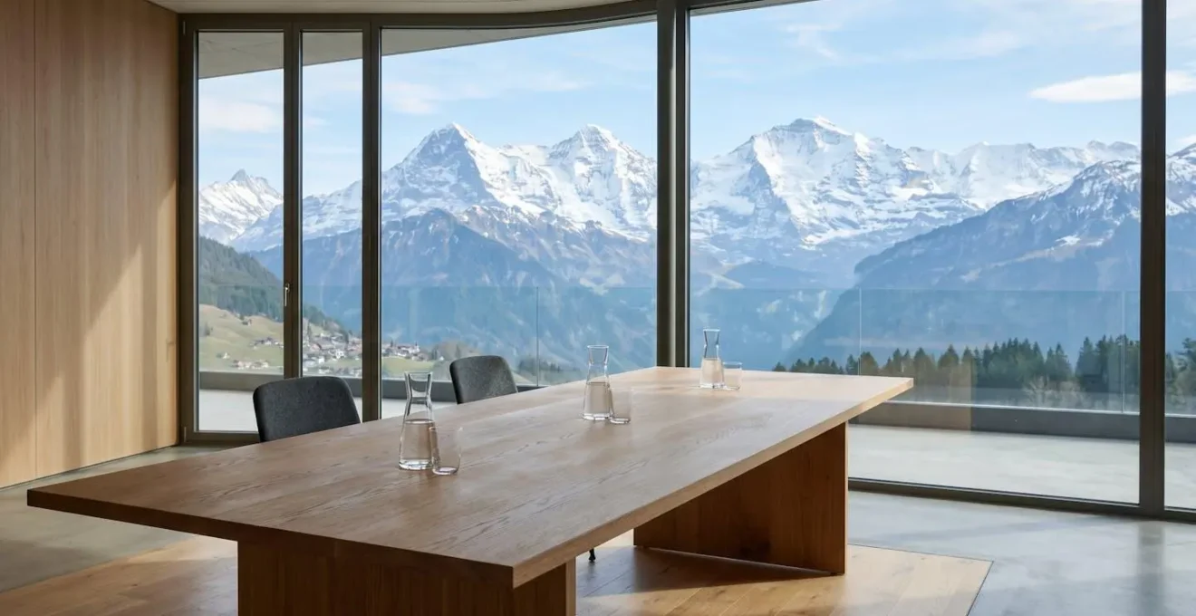 Environnement professionnel moderne en Suisse illustrant la prévoyance professionnelle et la fidélisation des talents